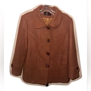 Brown Pea Coat